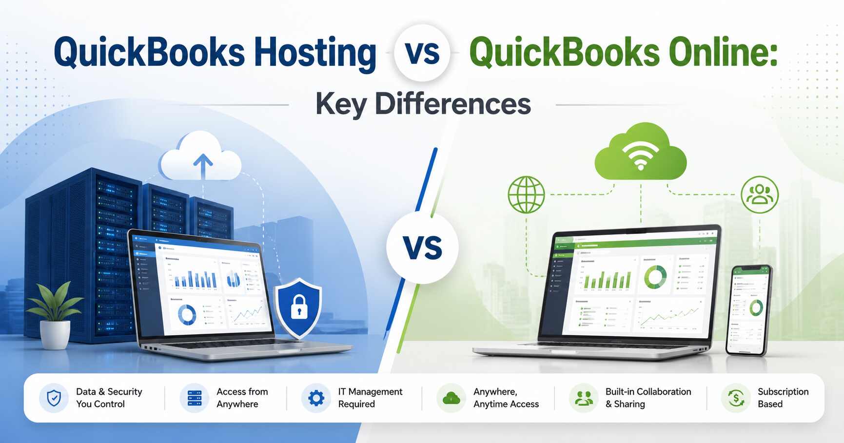 QuickBooks Hosting vs QuickBooks Online: Key Differences Explained